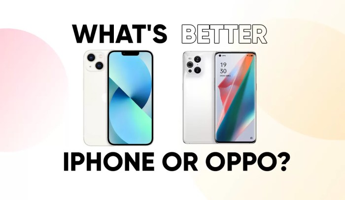 Oppo reno 8 vs iphone 13 mini mana yang lebih bernilai