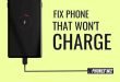 Phone charging battery charge not died problem