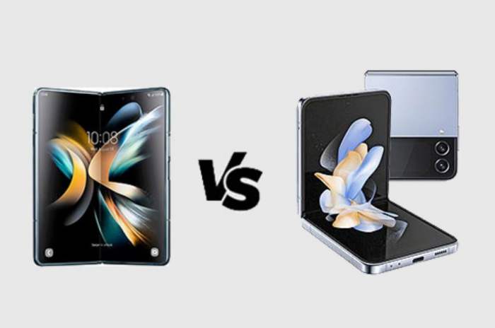 Bandingin harga samsung galaxy z fold4 vs z flip4 terbaru