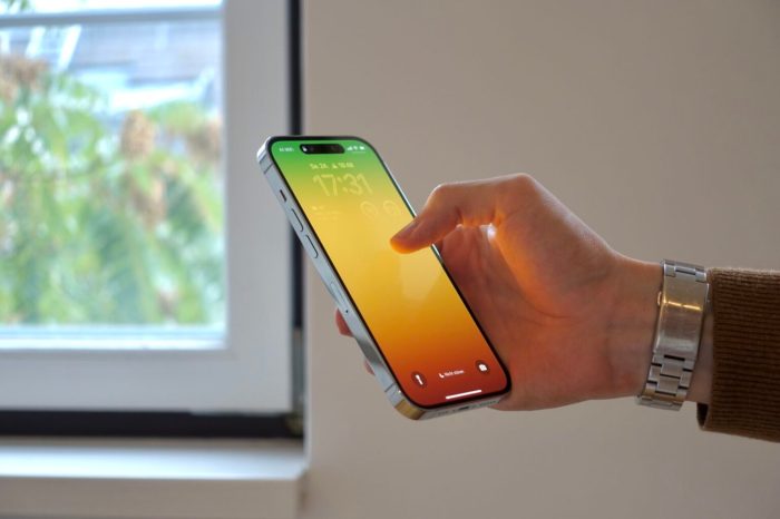 Handphone terbaru dengan fitur keamanan biometrik tercanggih